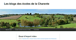 Desktop Screenshot of blogs16.ac-poitiers.fr