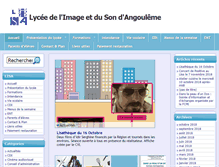 Tablet Screenshot of lyc-lisa.ac-poitiers.fr